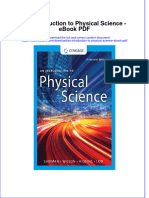 Download ebook An Introduction To Physical Science Pdf full chapter pdf