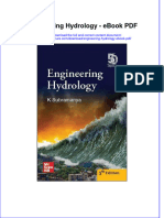 Ebook Engineering Hydrology PDF Full Chapter PDF