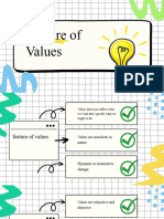 Feature of Values