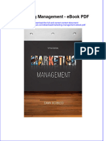 Download ebook Marketing Management Pdf full chapter pdf