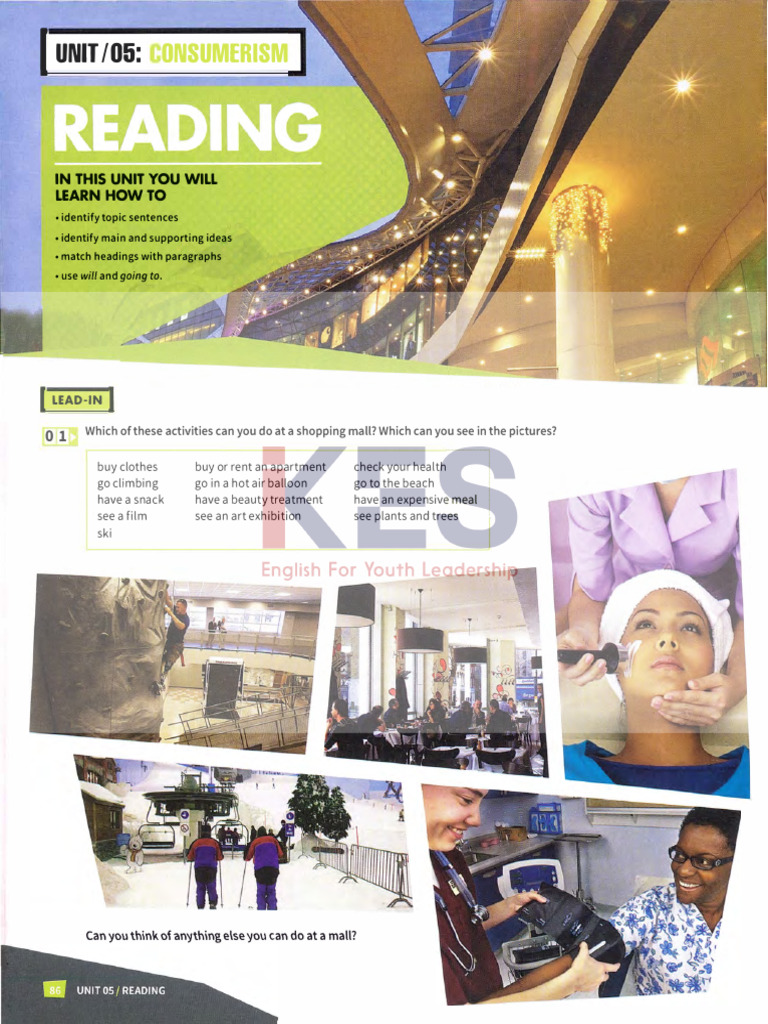 Foundation - Handout - Reading - Lesson 5 | PDF | Shopping Mall