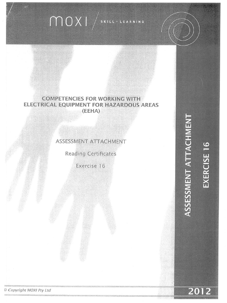 ASSESSMENT ATT. Exercise 16 | PDF