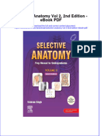 Ebook Selective Anatomy Vol 2 2Nd Edition PDF Full Chapter PDF
