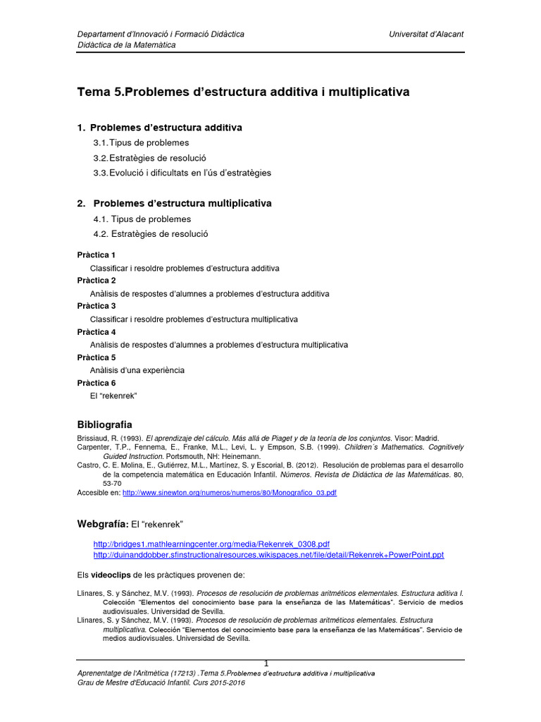 Tema 5-Apunts | PDF