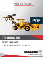 Manual de Partes Troidon 55 Xp Jmc-666