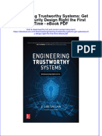 Ebook Engineering Trustworthy Systems Get Cybersecurity Design Right The First Time PDF Full Chapter PDF