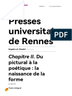 Segalen et Claudel - Chapitre II. Du pictural à la poétique _ la naissance de la forme - Presses universitaires de Rennes