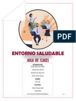 Entorno saludable. Aula de clases 2