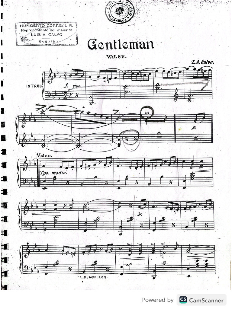 Gentleman Luis A Calvo | PDF