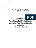 Critikon Dinamap 8100 - Manual Operacion