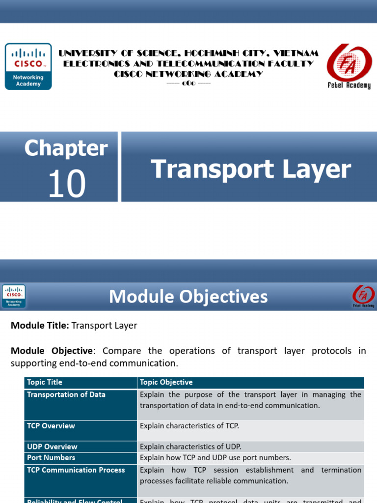Understanding Transport Layer Protocols | PDF | Transmission Control ...