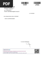 Exemple d'ordonnance médicale vierge | PDF | Bien-être
