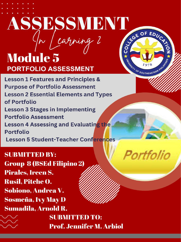 SUMADILA MOD5 LESSON1 - EDUC216b | PDF | Educational Assessment | Cognition