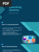 Operating Systems