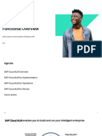 SAP Cloud ALM Functional Overview