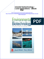 Ebook Environmental Biotechnology Principles and Applications PDF Full Chapter PDF