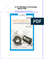 Download ebook Mathematics For Machine Technology Pdf full chapter pdf