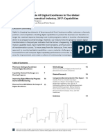 DT Associates - 18 - The State of Digital Excellence in The Global Pharmaceutical Industry in 2017 Capabilities - April 2017
