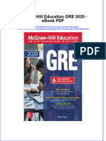 Ebook Mcgraw Hill Education Gre 2020 PDF Full Chapter PDF