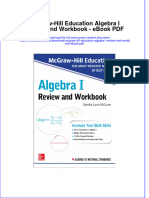 Download ebook Mcgraw Hill Education Algebra I Review And Workbook Pdf full chapter pdf