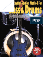 Rhythm Section Method for Bass & Drums - Craig Lauritsen & Stephan Richter