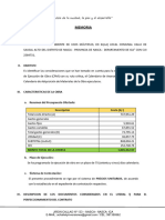 Memoria para Elaboracion de Documentos