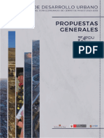 Propuestas Generales Pdu Cerro de Pasco