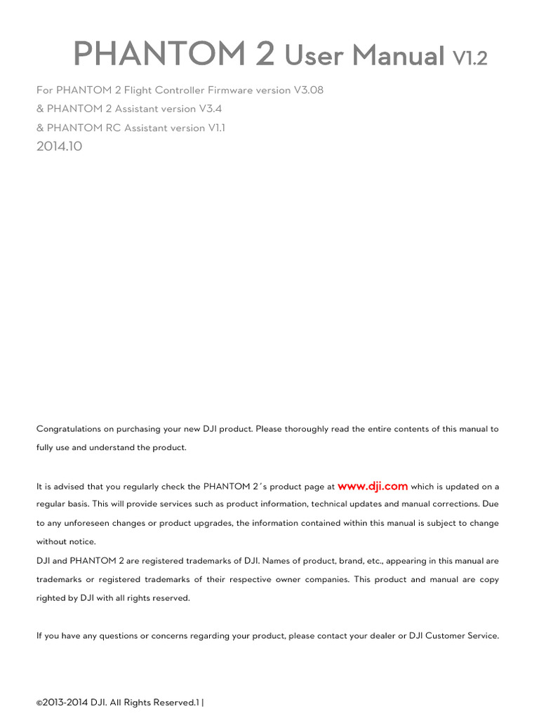 Manual Dji Dj6 PDF Bienes manufacturados Electronica