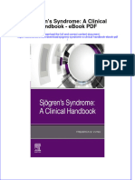 Download ebook Sjogrens Syndrome A Clinical Handbook Pdf full chapter pdf