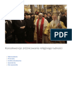 Konsekwencje Zroznicowania Religijnego Ludnosci