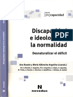 Discapacidad e Ideologia de La Normalida - L y LL