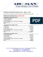 Demonstrativo de RAT - Metro Linha 2 - Verde - Lote 3 - Santa Clara - Fevereiro - 24