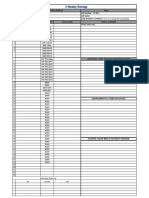 Daily HSE Safety Meeting Template