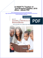Download ebook Mcgraw Hills Taxation Of Individuals And Business Entities 2018 Edition Pdf full chapter pdf
