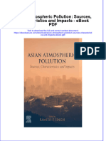 Download ebook Asian Atmospheric Pollution Sources Characteristics And Impacts Pdf full chapter pdf