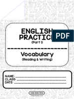 English Practice - Vocab Read Write-1