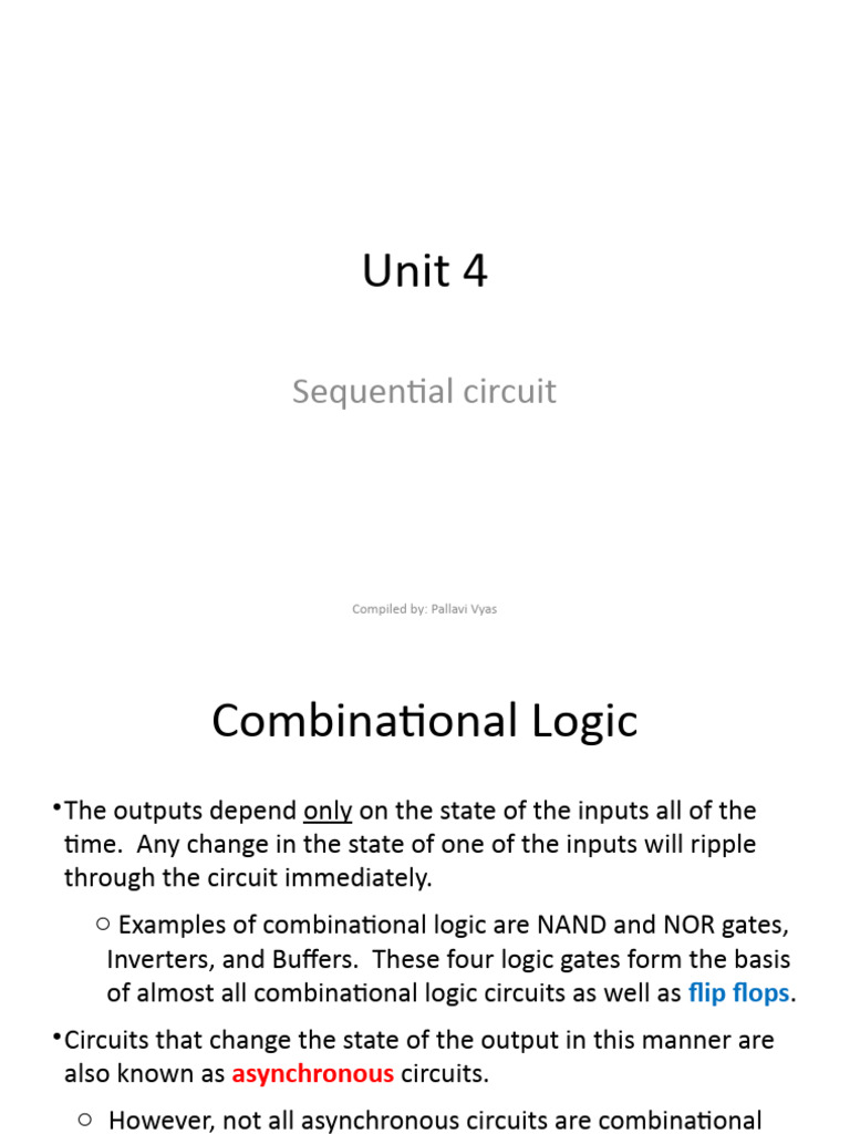 Flip Flops PDF Logic Gate Electrical Circuits
