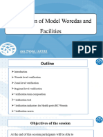 10 Verification of Model Facilities