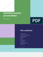 Szkolenie Nowych Pracowników