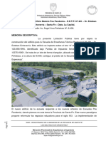 Construcción Edificio Modelo Pospandemia - E.E.T.P. #481 - Esteban Echeverría - Santa Fe