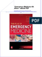 Ebook Atlas of Emergency Medicine 4Th Edition PDF Full Chapter PDF