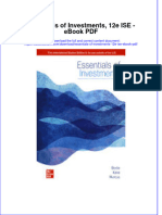 Download ebook Essentials Of Investments 12E Ise Pdf full chapter pdf