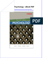 Ebook Social Psychology PDF Full Chapter PDF