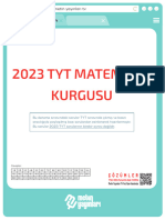 2023 TYT Kurgusu