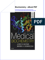 Download ebook Medical Biochemistry Pdf full chapter pdf