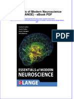 Ebook Essentials of Modern Neuroscience Lange PDF Full Chapter PDF