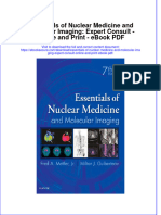 Download ebook Essentials Of Nuclear Medicine And Molecular Imaging Expert Consult Online And Print Pdf full chapter pdf