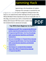 C Programming MCQ Test PDF