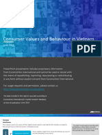 Consumer Values and Behaviour in Vietnam