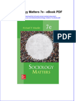 Ebook Sociology Matters 7E PDF Full Chapter PDF